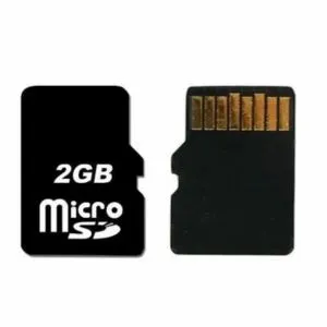 Telefon uchun xotira kartasi MicroSD 2 GB, fleshka