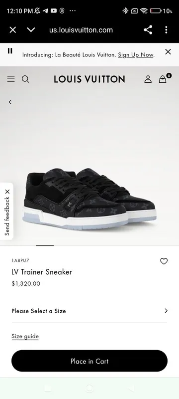 Louis Vuitton LV Trainer Sneaker. 1 Louis Vuitton LV Trainer Sneaker. 1