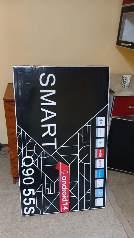 SMART Q90 55S ANDROID14 sovgʻaga kelgan . SMART Q90 55S ANDROID14 sovgʻaga kelgan .