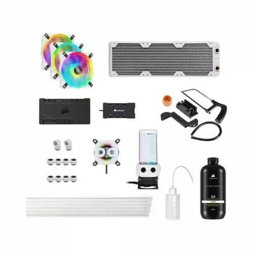 !Suyuqlik bilan sovitish Corsair Custom Cooling XH305i RGB PRO White|QQS bilan narxi 2 !Suyuqlik bilan sovitish Corsair Custom Cooling XH305i RGB PRO White|QQS bilan narxi 2