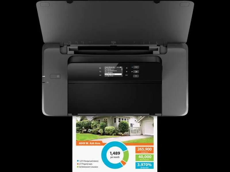 Мобильный принтер HP OfficeJet 202 Передвижной Принтер — фото 1