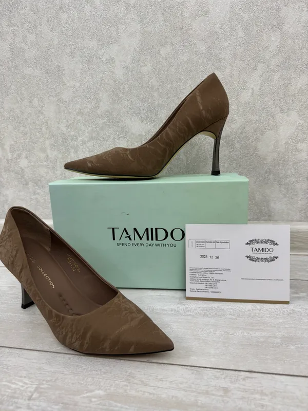 TAMIDO tuflilari, 39-o‘lcham — 1 marta kiyilgan 👠 3 TAMIDO tuflilari, 39-o‘lcham — 1 marta kiyilgan 👠 3