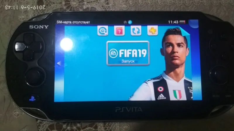 PS Vita Прошитый с 10 Играми:Fifa19, Minecraft, MK, Injustice,Killzone