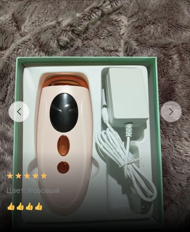 Фотоэпилятор IPL hair remover IPL, домашний для удаления ВОЛОС — фото 6
