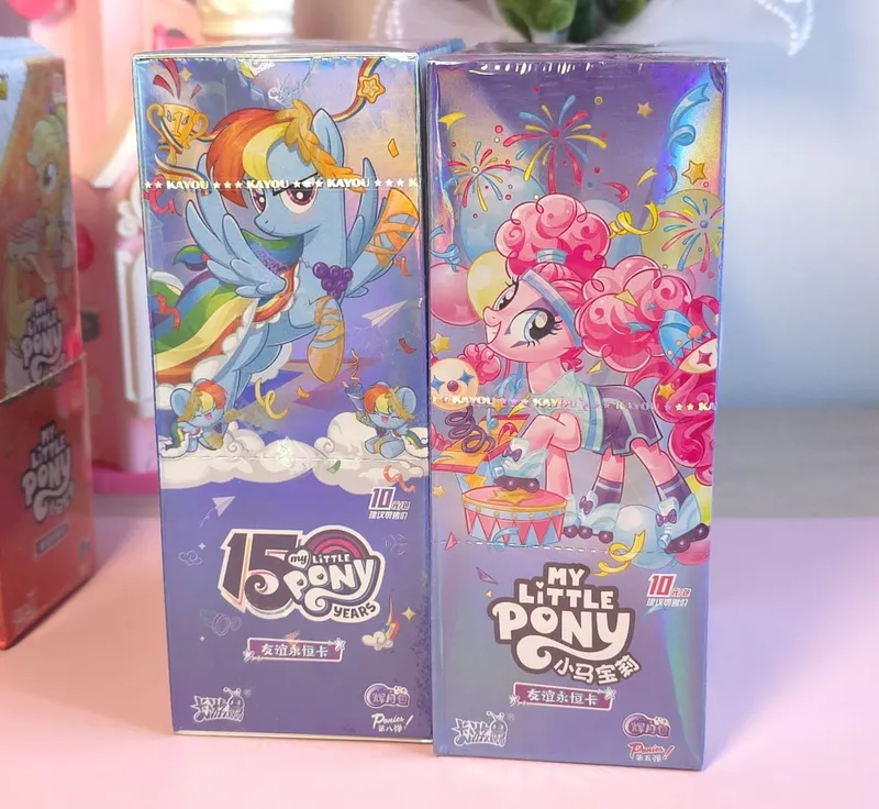 Оригинальные запечатанные боксы с карточками My Little Pony KAYOU (Бло