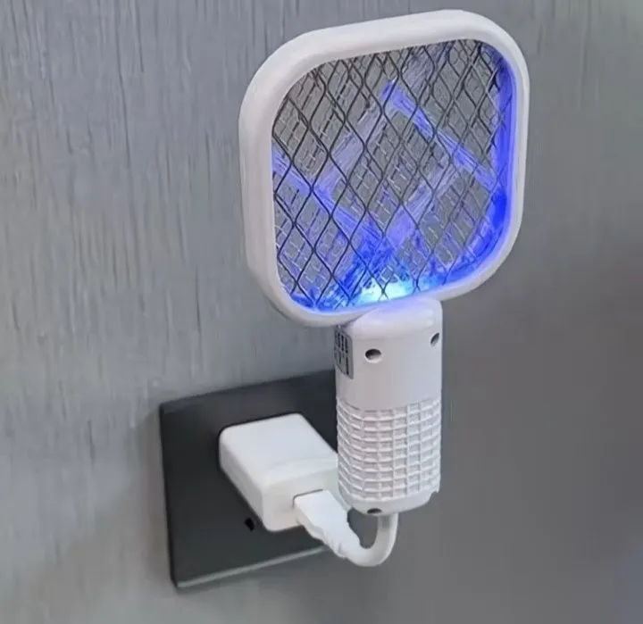 USB Zaryadlanuvchi Elektr Chivin va Pashsha O'ldirgich Raketka 3 USB Zaryadlanuvchi Elektr Chivin va Pashsha O'ldirgich Raketka 3