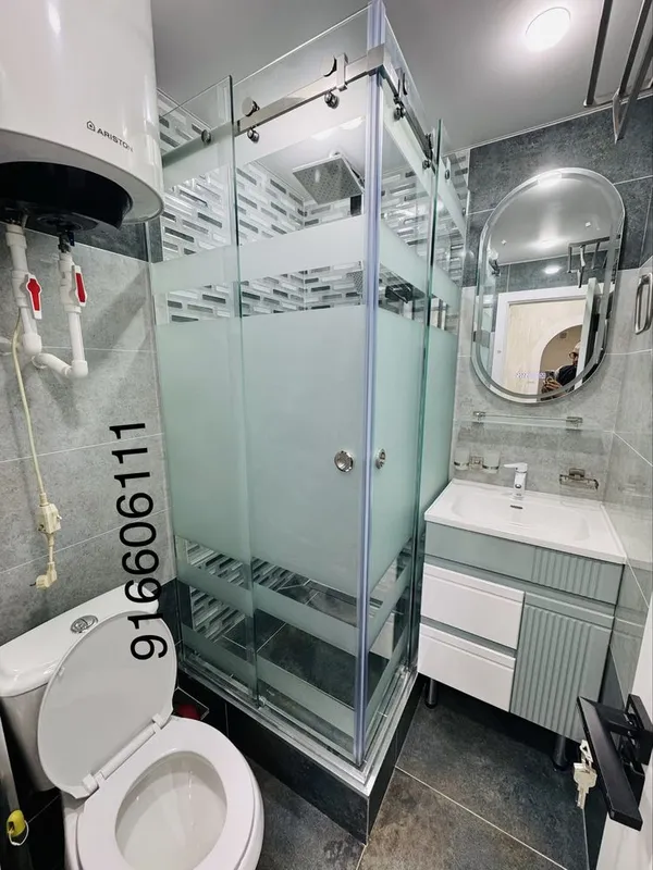 Душ кабина ва перегаротка ойналар ясаб урнатиб берамиз — фото 4