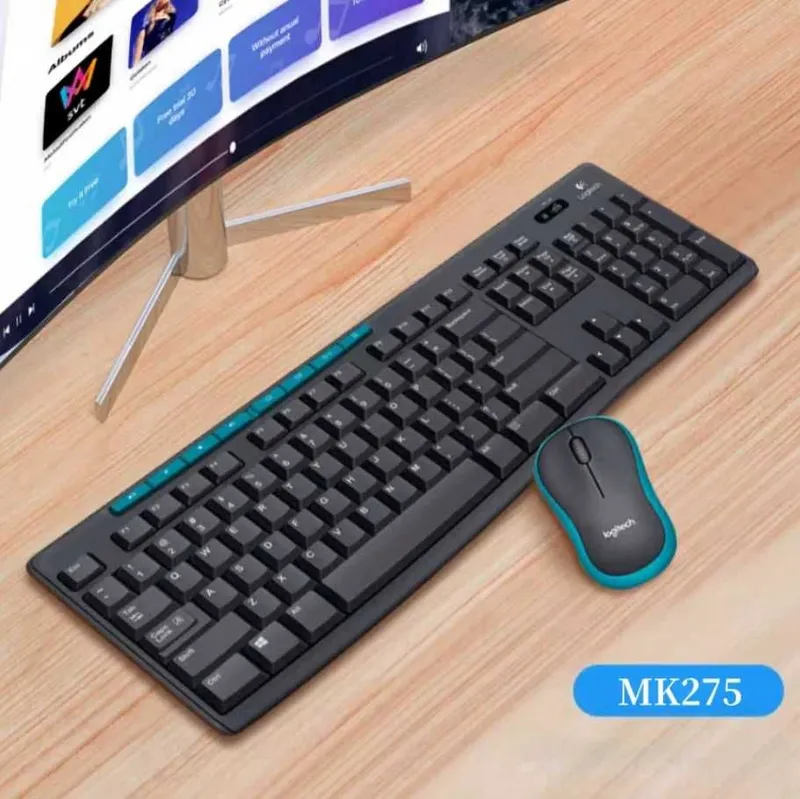 Logitech mk275 беспроводная клавиатура и мишка