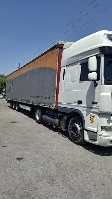 DAF XF EURO 5 + KRONE прицеп Сотилади — фото 1
