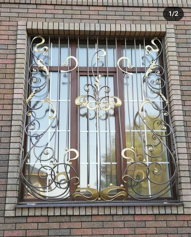 Решетки на окна любой сложности — фото 5