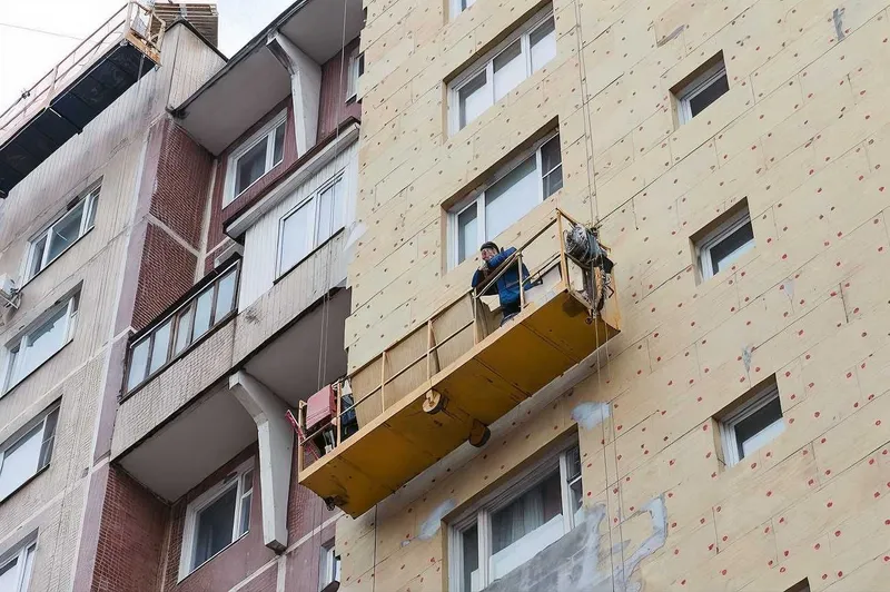 Делаем мокрый фасад Бригада фасадчики — фото 4