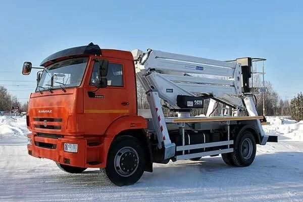 Автогидроподъёмник КАМАЗ + Лизинга хам берилади 3