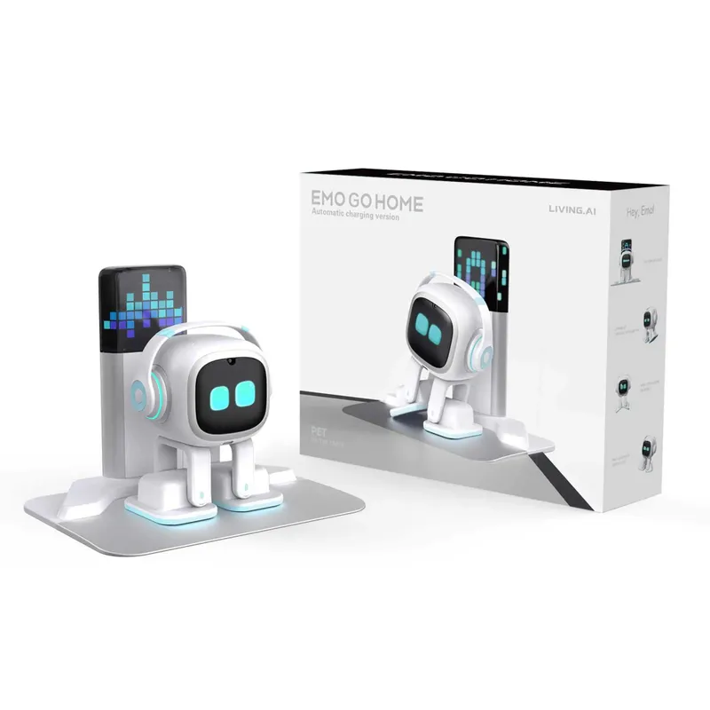Living Ai EMO Robot Робот с ИИ + док станция Цвет белый 4 Living Ai EMO Robot Робот с ИИ + док станция Цвет белый 4