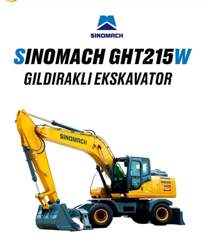 Колесный экскаватор Гилдираклик экскаватор Sinomach 215W