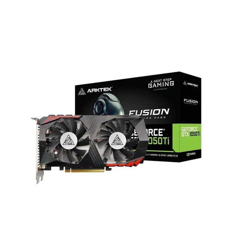 | Видеокарта Arktek GeForce RTX 1050Ti 4GB GDDR6
