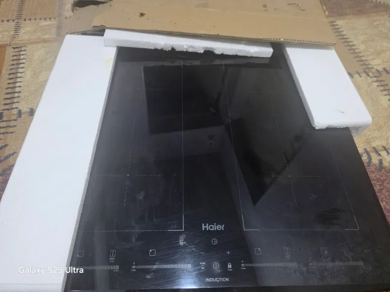 4 konforkali Haier induksion pishirish paneli. Sensorli