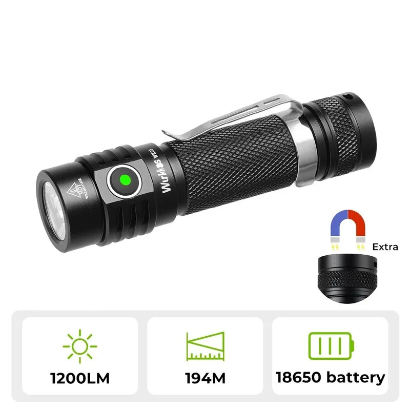 Wurkkos wk03 519a фонарь фонарик EDC