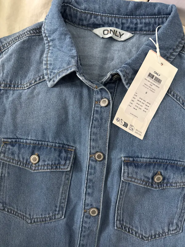 Рубашка бренда Only, оригинал, цена 30€ 3