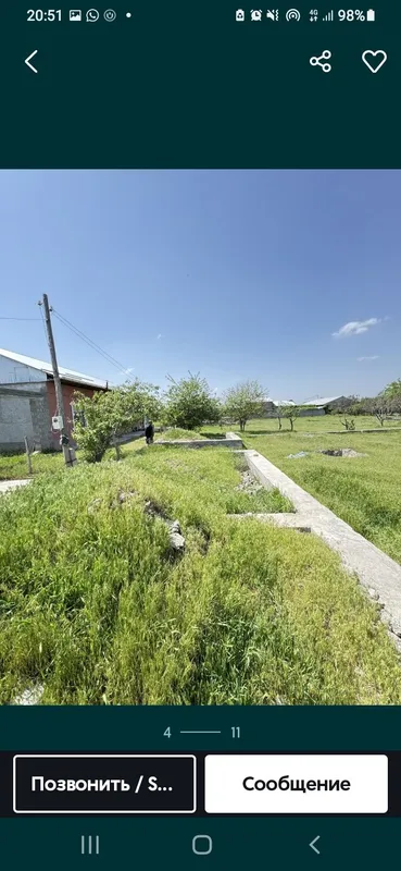 Продаётся участок земли 5 соток . Самарканд-Каросув. — фото 8