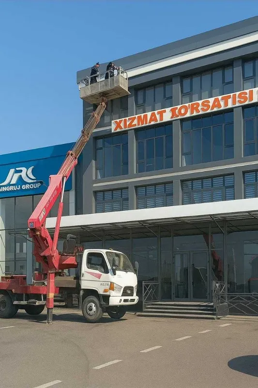 Avtovishka xizmati, Услуги автовышки