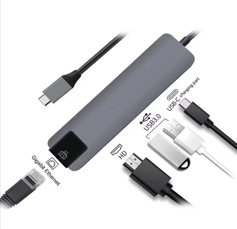 5x1 адаптер-концентратор USB Type-C (адаптер-концентратор) 3 5x1 адаптер-концентратор USB Type-C (адаптер-концентратор) 3