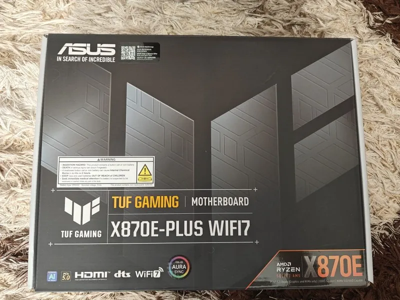 Asus Tuf Gaming X870E-Plus Wifi7 1 Asus Tuf Gaming X870E-Plus Wifi7 1
