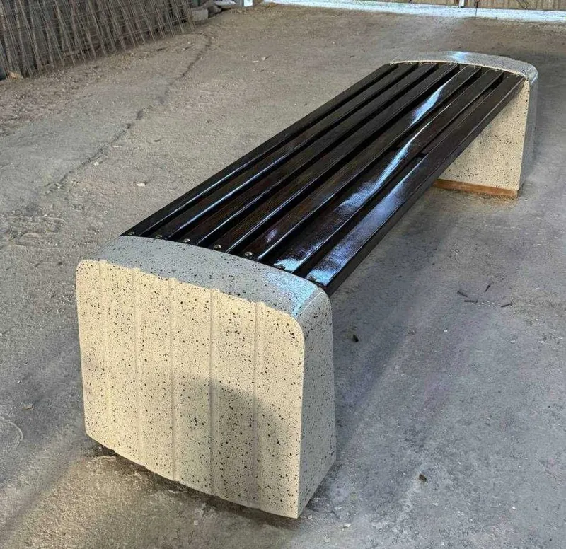 Skameyka, urna, latok, gul tuvak, bekat, landshaft dizayn tayyorlaymiz — фото 3