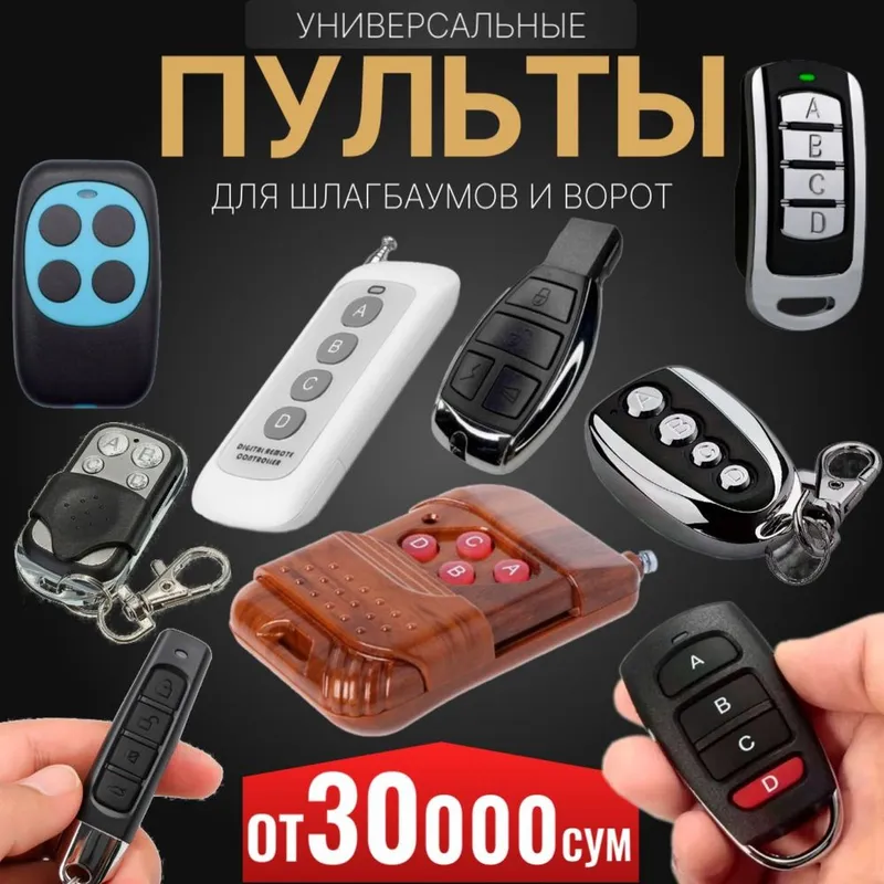 Радиоуправляемые пульты от шлвгбаума 433 и 315 частота