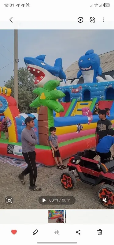 Marojni aparat va batut sotiladi