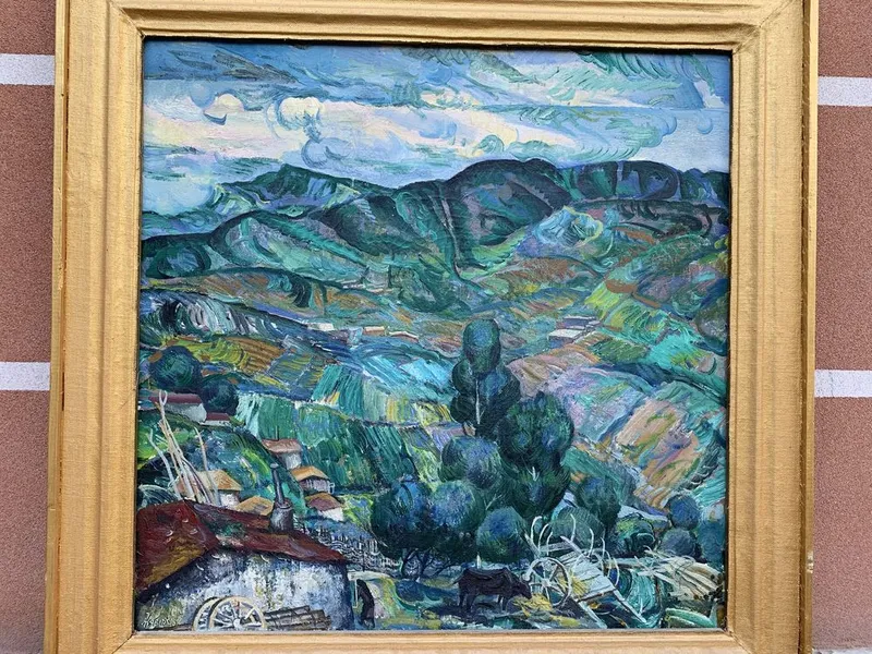 Картина Дж. Умарбекова. 1979 год