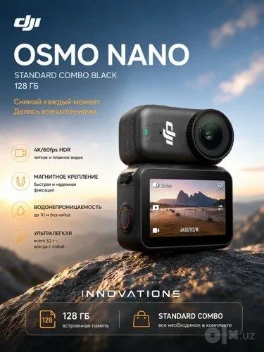 DJI osmo nano 128 gb. 3oy kafolat do’kondan 2 DJI osmo nano 128 gb. 3oy kafolat do’kondan 2