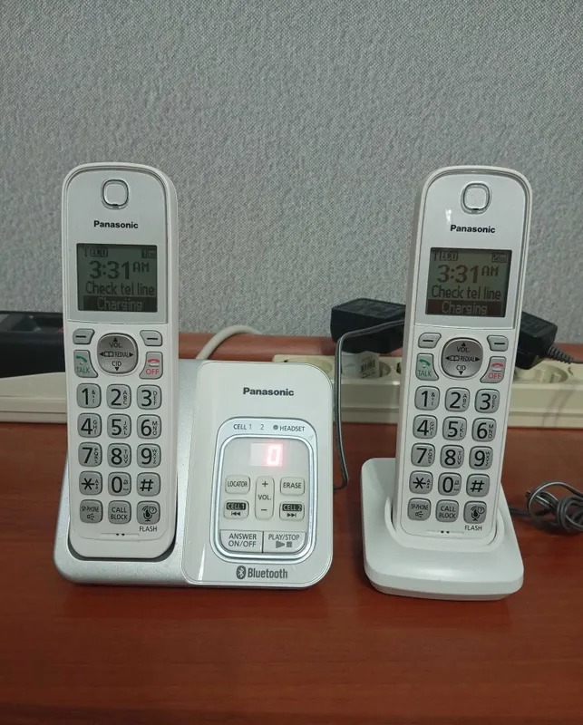 2 tasi 1 da. PANASONIC radiotelefoni: bitta telefon raqamiga ikkita trubka 1 2 tasi 1 da. PANASONIC radiotelefoni: bitta telefon raqamiga ikkita trubka 1