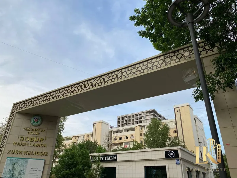 Продаётся 2-комнатная квартира в ЖК Bobur Residence 1