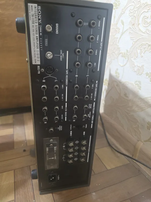 Sony ta 1150 усилитель 2 Sony ta 1150 усилитель 2