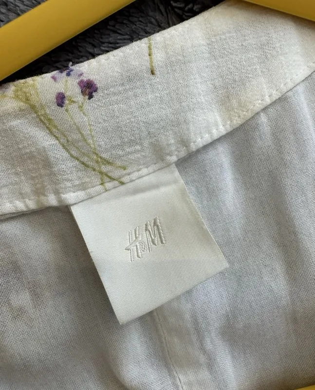 Платье H&M макси с цветочным принтом , размер S 5 Платье H&M макси с цветочным принтом , размер S 5
