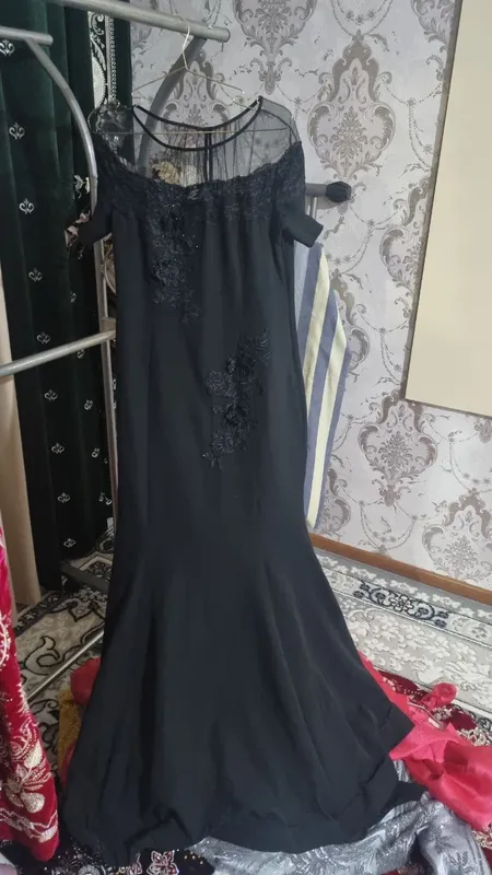 Baliqcha fasonli vecherni ko'ylak