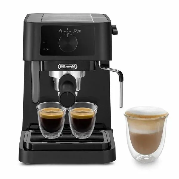 Рожковая кофеварка DeLonghi EC230. BK Stilosa цвет черный мощность Рожковая кофеварка DeLonghi EC230. BK Stilosa цвет черный мощность