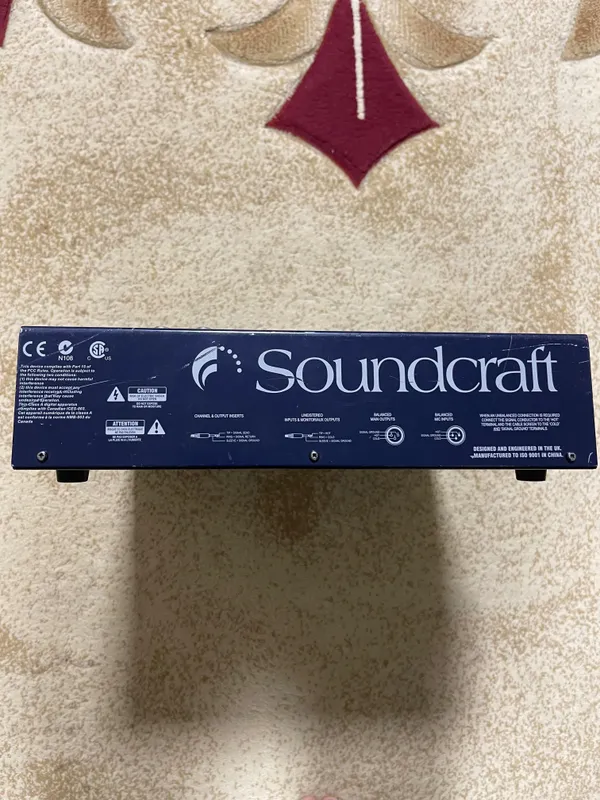 Soundcraft микшер 8 каннали — фото 1