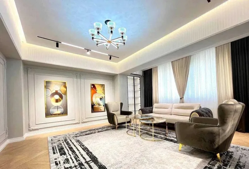 Аккурган • 2 комнаты • 55 м² • 7/12 этаж 3
