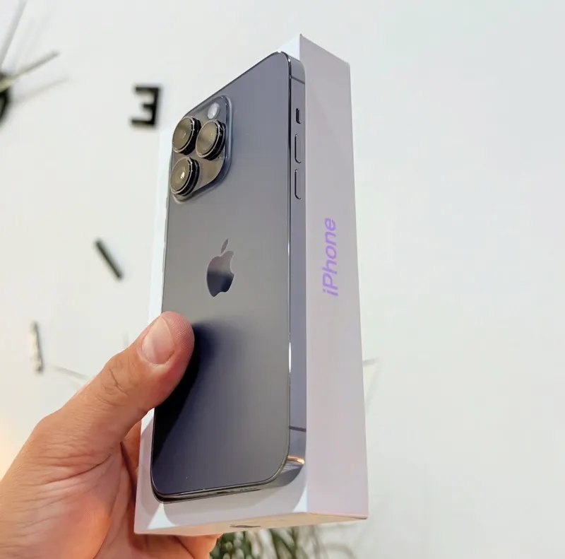 iPhone 14 ProMax 128Gb Pruple Akk: 90% Kelwamiz — фото 1