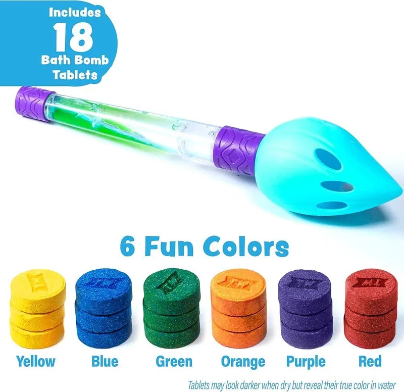 Tub Works - Bath Color Brush Kids bath bomb — фото 3