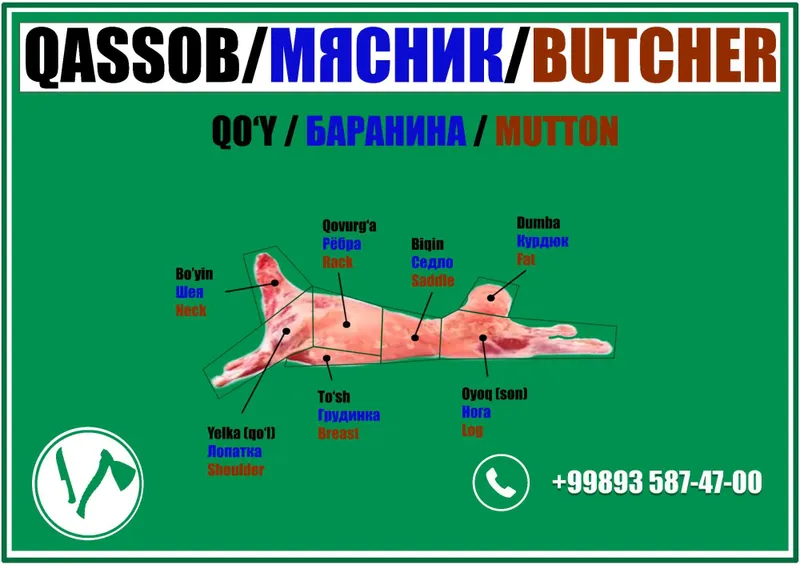 Qassob / Мясник / Butcher — фото 1