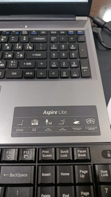 Acer Aspire Lite 2 Acer Aspire Lite 2