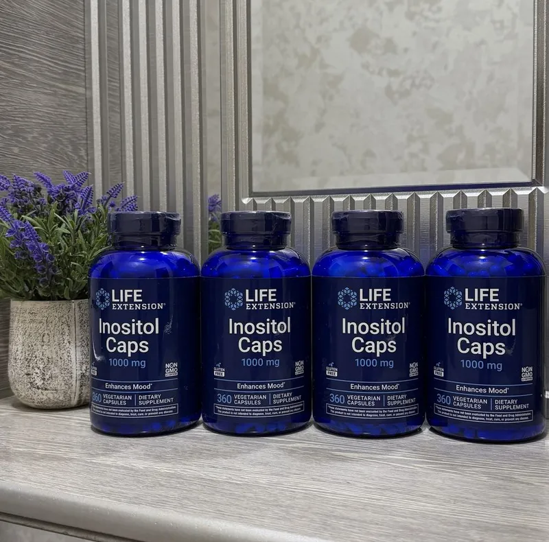 Life extension Inositol 1000mg/ Инозитол 1капсулада 1000мг