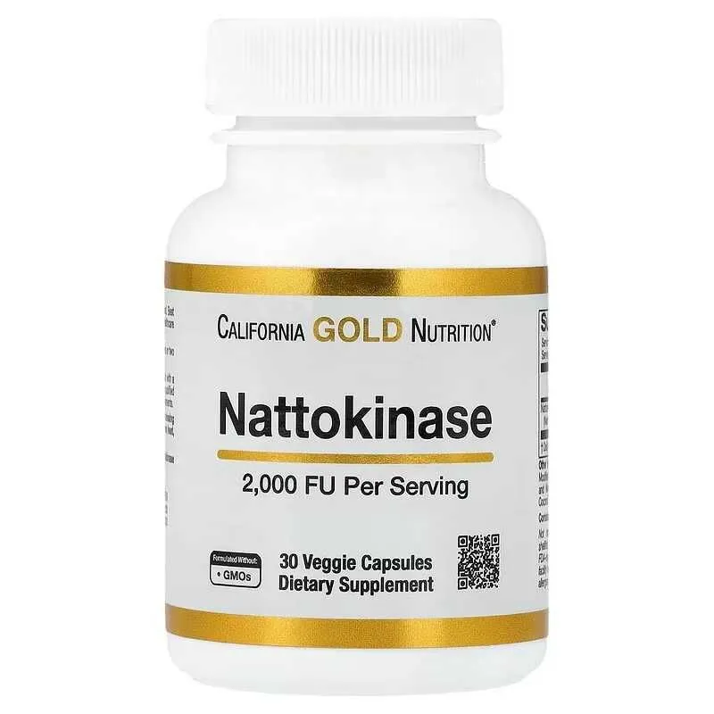 California Gold Nattokinase наттокиназа Nattokinaza Натокинаса — фото 1