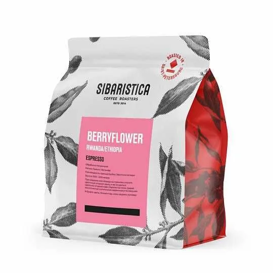 Кофе Sibaristica BerryFlower в зёрнах (200 гр.) 1 Кофе Sibaristica BerryFlower в зёрнах (200 гр.) 1