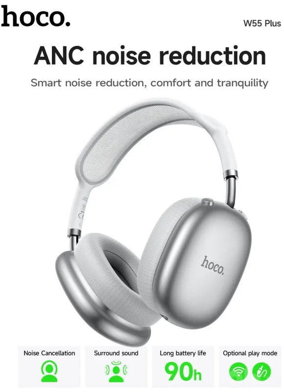Hoco w 55 smart sifatli headphone 1 Hoco w 55 smart sifatli headphone 1