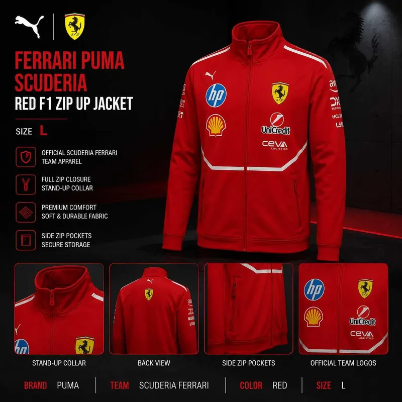 Puma Scuderia Ferrari F1 Team Jacket