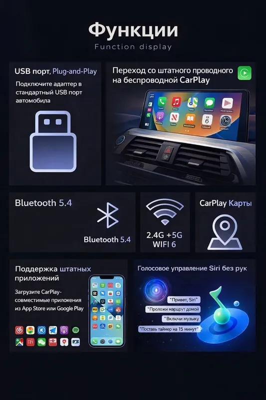 Carplay Car play Карплей — фото 2