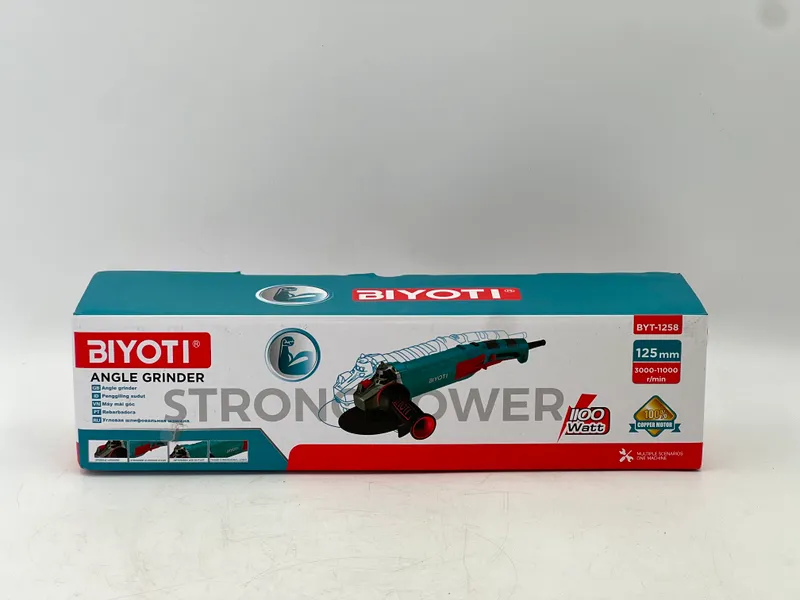 BIYOTI BYT-1258 — болгарка 1100 Вт 6 BIYOTI BYT-1258 — болгарка 1100 Вт 6